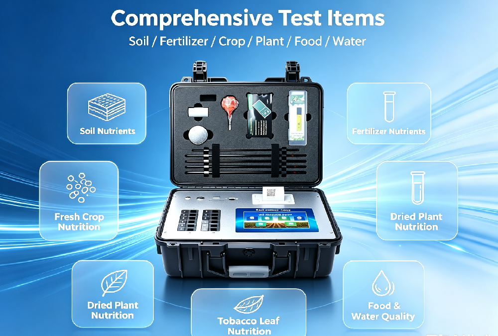 LD-GT4 Soil Nutrient Detector: Portable All-In-One Lab for Precision Soil, Fertilizer and Crop Testing