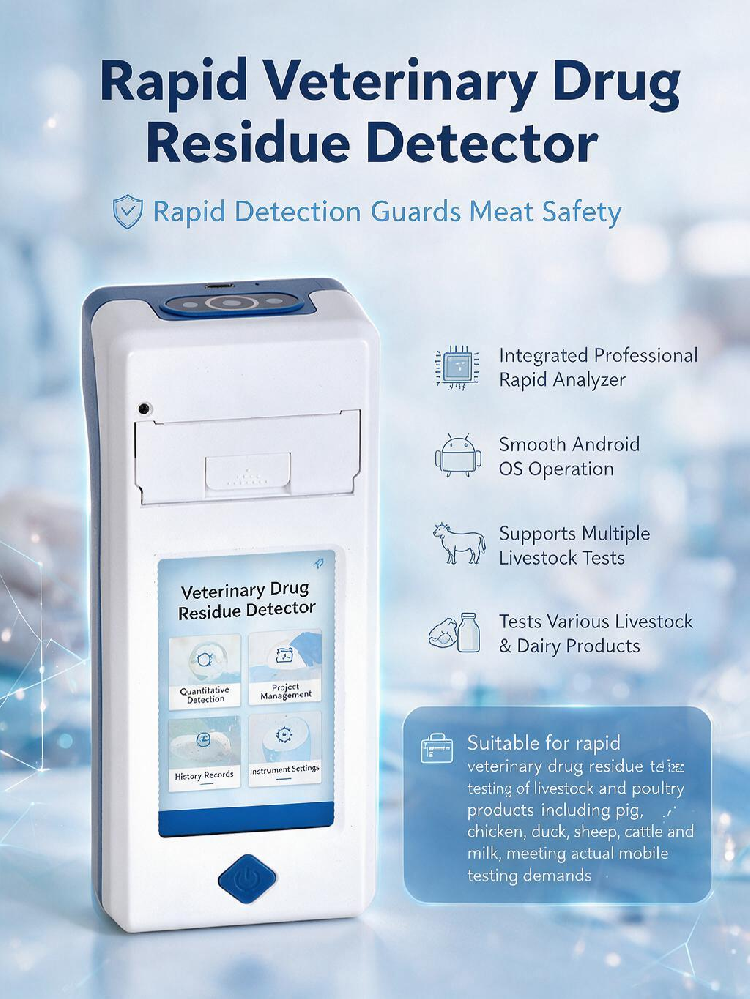 LD-SY01 Veterinary Drug Residue Detector: Fast, Accurate On-Site Screening for Full Food Safety Compliance